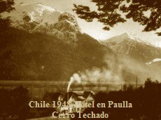 Chile 1948-Hotel en Paulla Cerro Techado