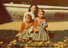 Clinita y Adrianita Polloni 