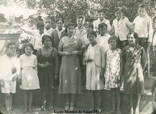 Liceo Manuel de Salas 1933