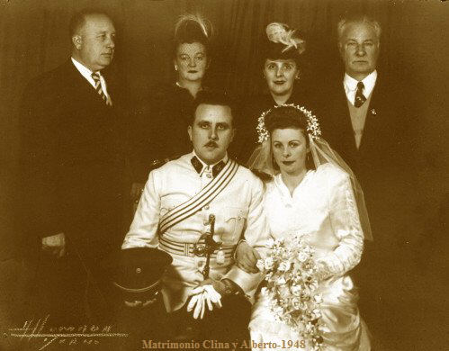 Matrimonio Clina y Alberto-1948 3