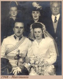 Matrimonio de Alberto y Clina - 1947-1948