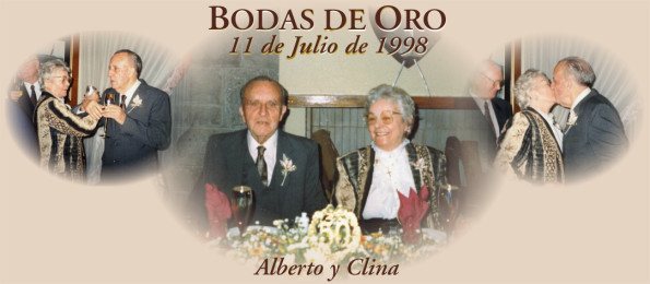 Bodas de Oro, Alberto Polloni y Clina Becker