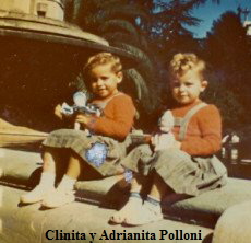Clinita y Adrianita Polloni 