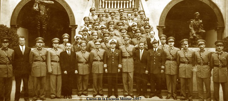 Curso de la Escuela Militar-1957