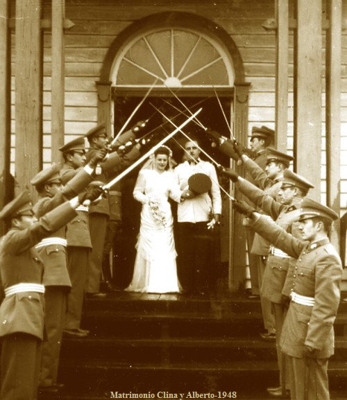 Matrimonio Clina y Alberto-1948