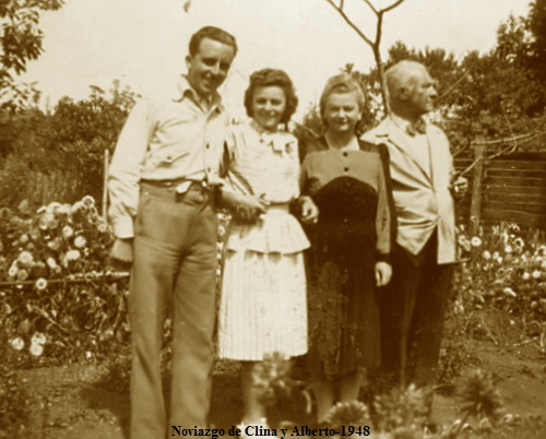 Noviazgo de Clina y Alberto-1948 
