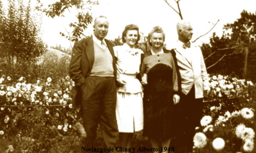 Noviazgo de Clina y Alberto-1948