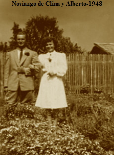 Noviazgo de Clina y Alberto-1948